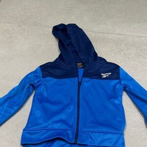 Reebok Kids Two-Tone Blue Hoodie